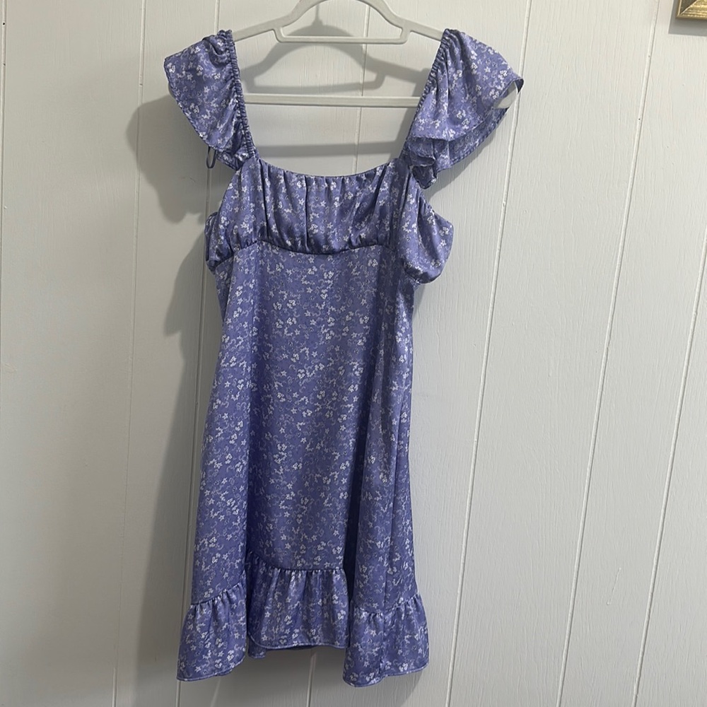 Zara Purple Mini Dress